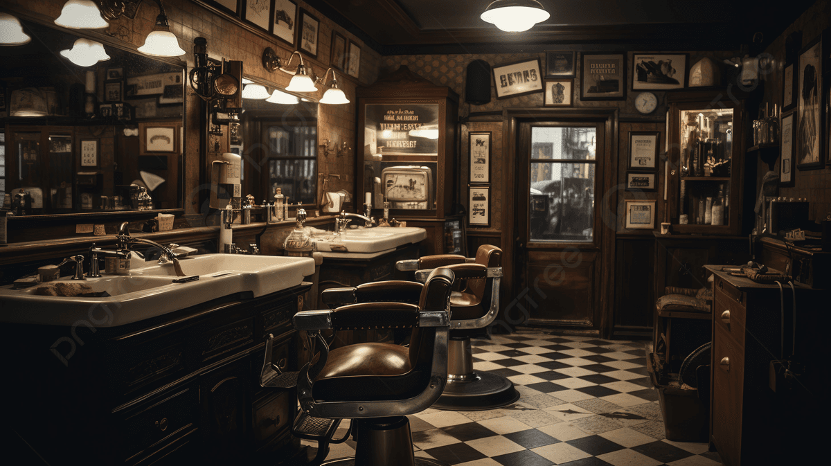 Barbershop background
